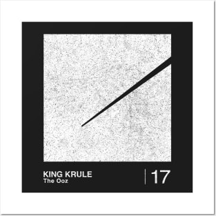 King Krule / Minimalist Graphic Artwork Design Posters and Art